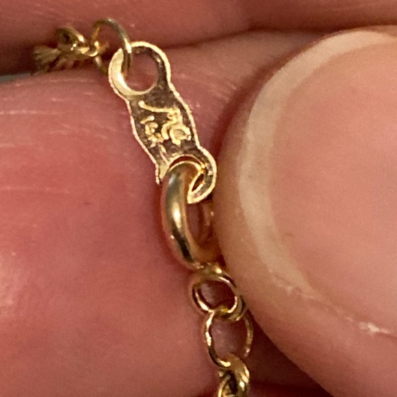 Brand new 14k Necklace and Charm - Picture 4 of 4